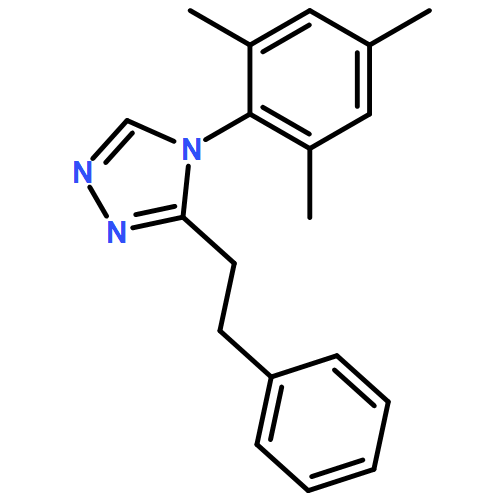 4H-1,2,4-Triazole, 3-(2-phenylethyl)-4-(2,4,6-trimethylphenyl)-