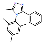 4H-1,2,4-Triazole, 3-methyl-5-phenyl-4-(2,4,6-trimethylphenyl)-