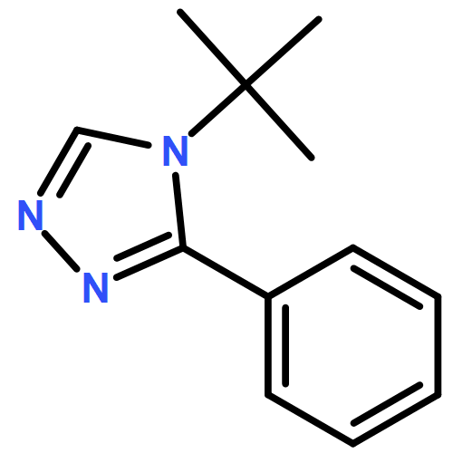 4H-1,2,4-Triazole, 4-(1,1-dimethylethyl)-3-phenyl-