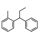 Benzene, 1-methyl-2-(1-phenylpropyl)-