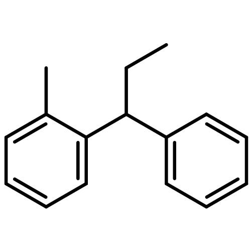Benzene, 1-methyl-2-(1-phenylpropyl)-