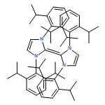 1H-Imidazole, 2-[1,3-bis[2,6-bis(1-methylethyl)phenyl]-1,3-dihydro-2H-imidazol-2-ylidene]-1,3-bis[2,6-bis(1-methylethyl)phenyl]-2,3-dihydro-