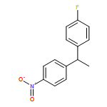Benzene, 1-fluoro-4-[1-(4-nitrophenyl)ethyl]-
