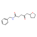 2-Furanpentanamide, tetrahydro-γ-oxo-N-(phenylmethyl)-, (2R)-