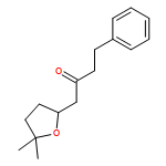2-Butanone, 4-phenyl-1-[(2R)-tetrahydro-5,5-dimethyl-2-furanyl]-