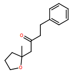 2-Butanone, 4-phenyl-1-[(2S)-tetrahydro-2-methyl-2-furanyl]-