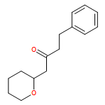 2-Butanone, 4-phenyl-1-[(2R)-tetrahydro-2H-pyran-2-yl]-