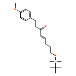 4-Octen-3-one, 8-[[(1,1-dimethylethyl)dimethylsilyl]oxy]-1-(4-methoxyphenyl)-, (4E)-