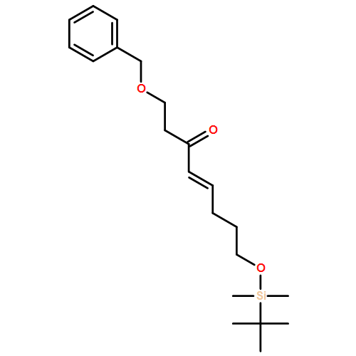 4-Octen-3-one, 8-[[(1,1-dimethylethyl)dimethylsilyl]oxy]-1-(phenylmethoxy)-, (4E)-
