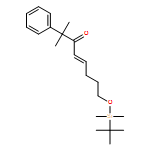 4-Octen-3-one, 8-[[(1,1-dimethylethyl)dimethylsilyl]oxy]-2-methyl-2-phenyl-, (4E)-