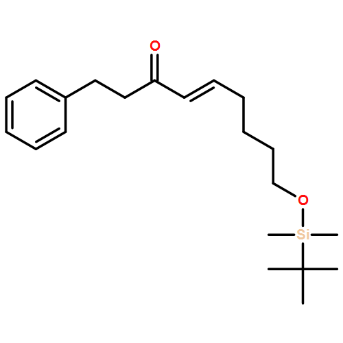 4-Nonen-3-one, 9-[[(1,1-dimethylethyl)dimethylsilyl]oxy]-1-phenyl-, (4E)-