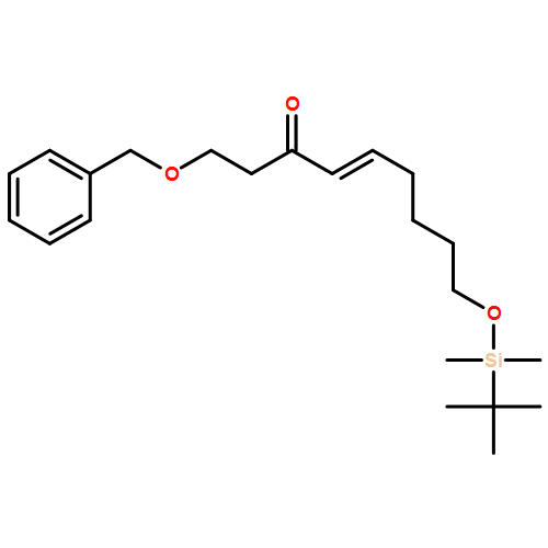 4-Nonen-3-one, 9-[[(1,1-dimethylethyl)dimethylsilyl]oxy]-1-(phenylmethoxy)-, (4E)-