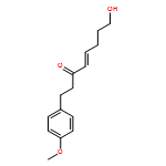 4-Octen-3-one, 8-hydroxy-1-(4-methoxyphenyl)-, (4E)-