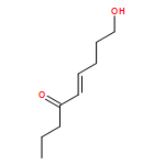 5-Nonen-4-one, 9-hydroxy-, (5E)-
