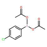 [acetyloxy-(4-chlorophenyl)-λ3-iodanyl] Acetate