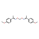 Ethanone, 1-(4-methoxyphenyl)-, 1,1'-(O,O'-methylenedioxime)