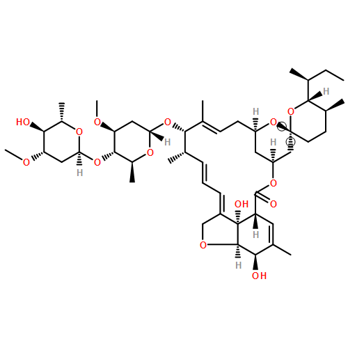 Avermectin A , 5-O-demethyl-22,23-dihydro-