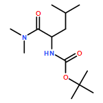 Carbamic acid, N-[(1S)-1-[(dimethylamino)carbonyl]-3-methylbutyl]-, 1,1-dimethylethyl ester