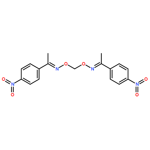 Ethanone, 1-(4-nitrophenyl)-, 1,1'-(O,O'-methylenedioxime)
