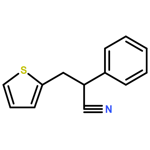 2-Thiophenepropanenitrile, α-phenyl-