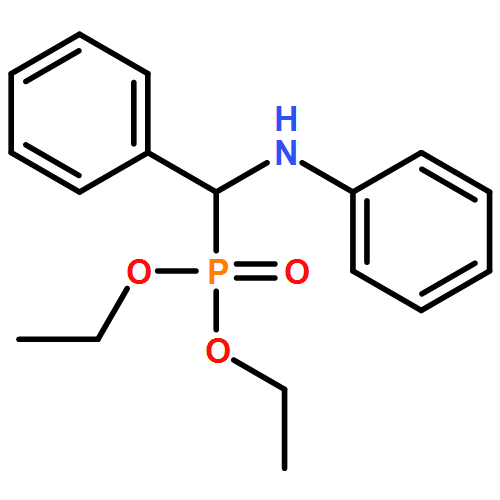 Phosphonic acid, P-[phenyl(phenylamino)methyl]-, diethyl ester