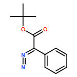 Benzeneacetic acid, α-diazo-, 1,1-dimethylethyl ester
