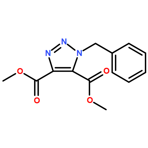 1H-1,2,3-Triazole-4,5-dicarboxylic acid, 1-(phenylmethyl)-, 4,5-dimethyl ester