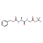 Glycine, N-[(phenylmethoxy)carbonyl]-D-alanyl-, 1,1-dimethylethyl ester