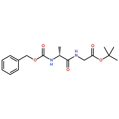 Glycine, N-[(phenylmethoxy)carbonyl]-D-alanyl-, 1,1-dimethylethyl ester