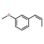 Benzene, 1-methoxy-3-(1Z)-1-propen-1-yl-