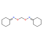 Cyclohexanone, 1,1'-(O,O'-methylenedioxime)