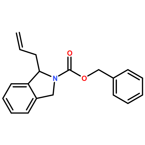 2H-Isoindole-2-carboxylic acid, 1,3-dihydro-1-(2-propen-1-yl)-, phenylmethyl ester