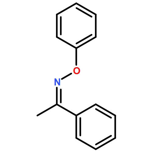 Ethanone, 1-phenyl-, O-phenyloxime, (1E)-