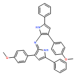 1H-Pyrrol-2-amine, 3-(4-methoxyphenyl)-N-[3-(4-methoxyphenyl)-5-phenyl-2H-pyrrol-2-ylidene]-5-phenyl-