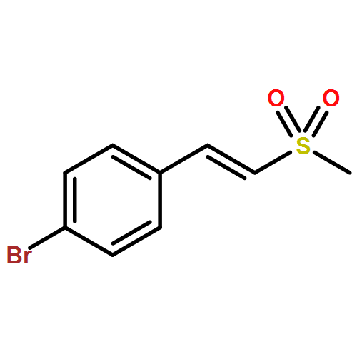 Benzene, 1-bromo-4-[(1E)-2-(methylsulfonyl)ethenyl]-