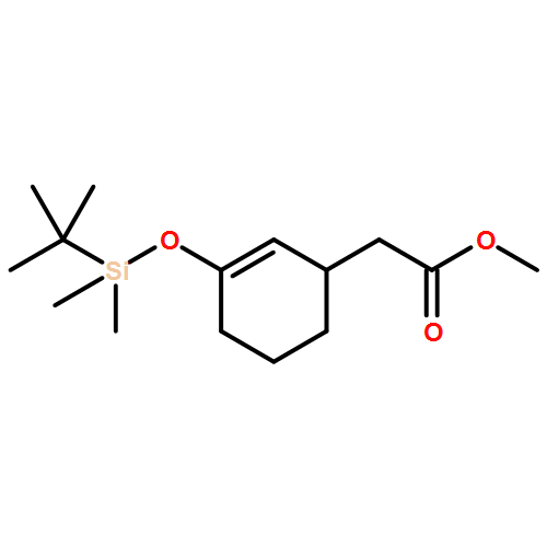 2-Cyclohexene-1-acetic acid, 3-[[(1,1-dimethylethyl)dimethylsilyl]oxy]-, methyl ester