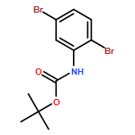 Carbamic acid, N-(2,5-dibromophenyl)-, 1,1-dimethylethyl ester