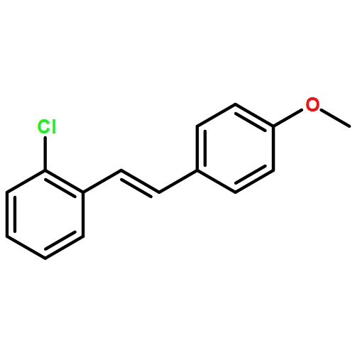 Benzene, 1-chloro-2-[(1E)-2-(4-methoxyphenyl)ethenyl]-