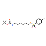 Carbamic acid, N-[6-[[(4-methylphenyl)sulfonyl]oxy]hexyl]-, 1,1-dimethylethyl ester