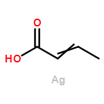 2-Butenoic acid, silver(1 ) salt (1:1)