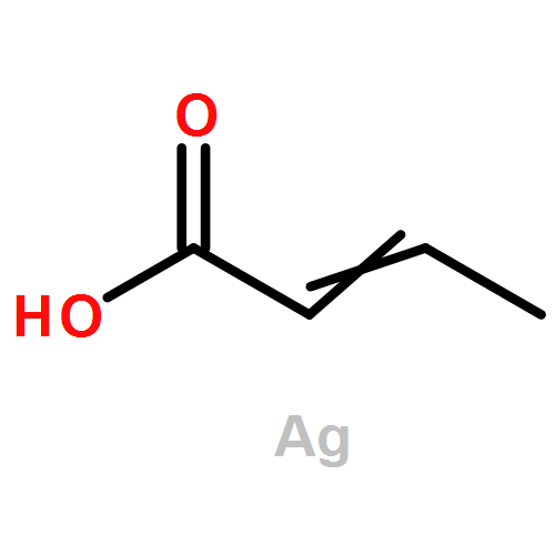 2-Butenoic acid, silver(1 ) salt (1:1)