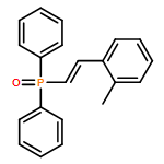 Phosphine oxide, [(1E)-2-(2-methylphenyl)ethenyl]diphenyl-