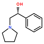 1-Pyrrolidineethanol, α-phenyl-, (αR)-