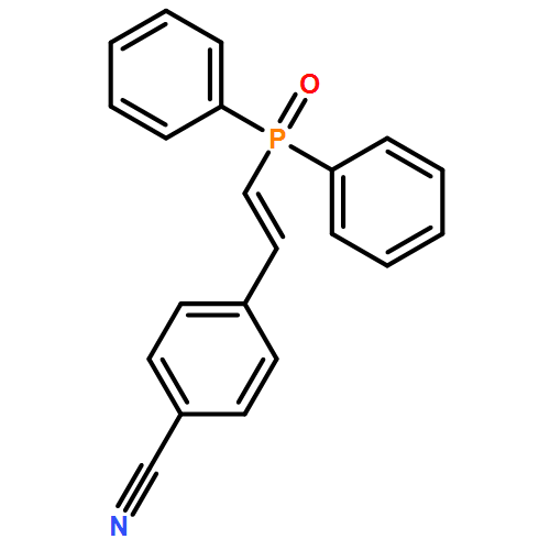 Benzonitrile, 4-[(1Z)-2-(diphenylphosphinyl)ethenyl]-