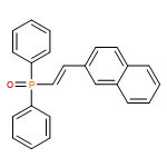 Phosphine oxide, [(1Z)-2-(2-naphthalenyl)ethenyl]diphenyl-