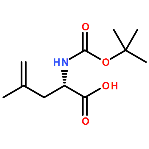 4-Pentenoic acid, 2-[[(1,1-dimethylethoxy)carbonyl]amino]-4-methyl-, (2S)-