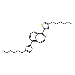 Thiophene, 2,2'-bicyclo[4.4.1]undeca-1,3,5,7,9-pentaene-2,7-diylbis[4-hexyl-