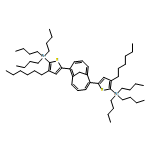 Stannane, 1,1'-[bicyclo[4.4.1]undeca-1,3,5,7,9-pentaene-2,7-diylbis(3-hexyl-5,2-thiophenediyl)]bis[1,1,1-tributyl-