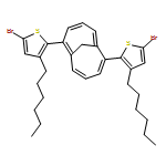 Thiophene, 2,2'-bicyclo[4.4.1]undeca-1,3,5,7,9-pentaene-2,7-diylbis[5-bromo-3-hexyl-