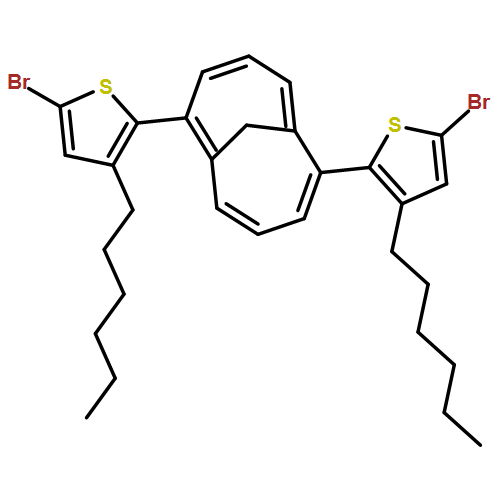 Thiophene, 2,2'-bicyclo[4.4.1]undeca-1,3,5,7,9-pentaene-2,7-diylbis[5-bromo-3-hexyl-